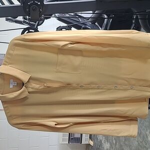 J Jill Mustard Color Blouse